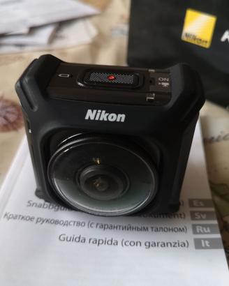 Nikon KeyMission 360 action camera 4k 360°