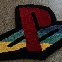 tappeto logo PlayStation1