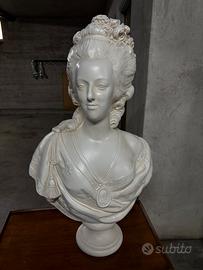 Statua in gesso mezzo busto