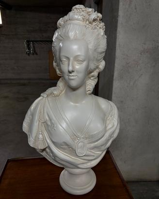 Statua in gesso mezzo busto