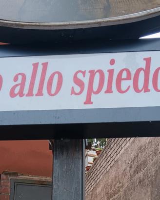 insegna lampeggiante 