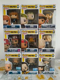 Set Completo Funko Pop One Piece Netflix (9 pezzi)