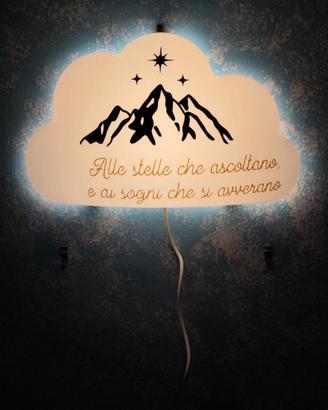Lampada Nuvola personalizzata 