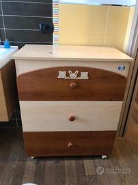 Fasciatoio Pali con cassettiera