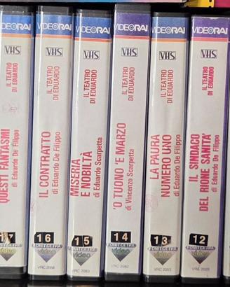 Raccolta videocassette Il teatro di Eduardo