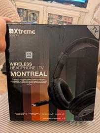 Cuffie wireless Montreal Xtreme videogames nuove