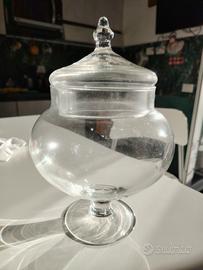 contenitori confetti alimenti vetro eleganti