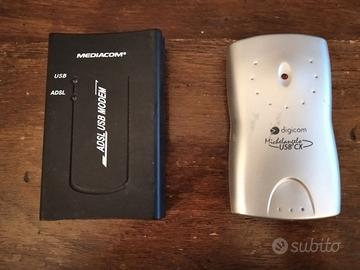 Lotto due modem ADSL (vintage) Mediacom e Digicom