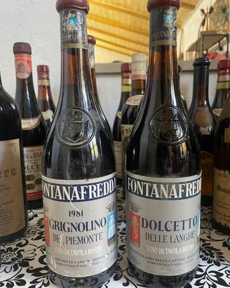 VECCHIE BOTTIGLIE  DI  VINO