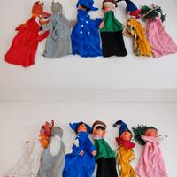 Marionette senza fili della favola di Pinocchio