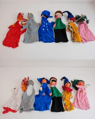 Marionette senza fili della favola di Pinocchio