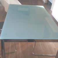 tavolo rettangolare Allungabile Calligaris Vetro