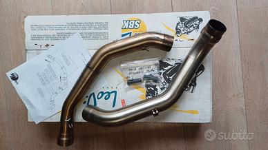 Collettore no kat Per ducati 999 S coppa BASSA leo