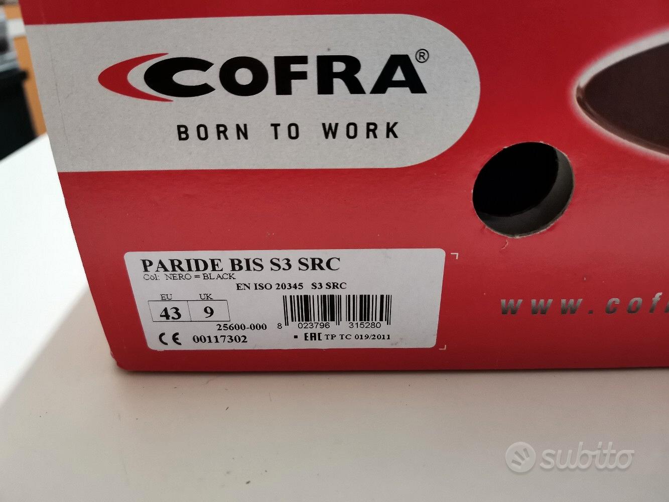 Scarpe antinfortunistiche Cofra Paride Bis S3 SRC