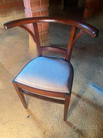 Coppia di sedie in stile Thonet