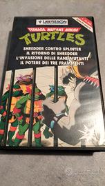 VHS Le Tartarughe Ninjia
