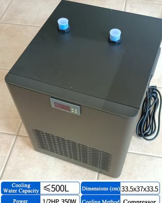 Raffreddatore per acquari da 500L