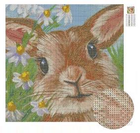 Diamond Painting 5D - Coniglio Artistico