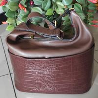 Borsa Scudo Pennyblack marrone