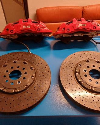 Impianto frenante carboceramico audi rs4 2018(b9)