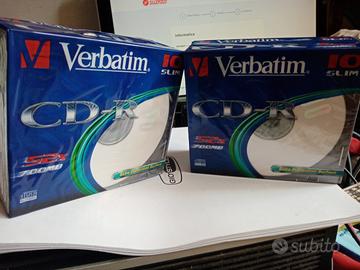 CD-r singoli verbatim slim 