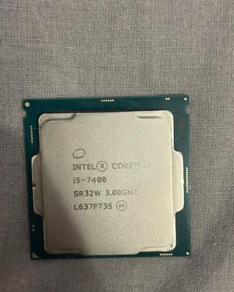 Processore Intel i5 7400 LGA 1151