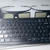 Samsung tv tastiera + occhiali 3d,+ ir blaster