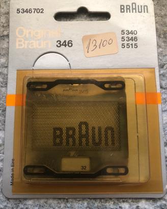 Lamina ricambio originale Braun 346