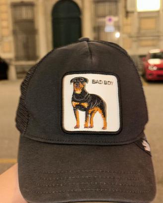 Cappellino "Bad Boy" con cane – Usato in buone con