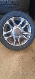 Kit gomme e cerchi originali Fiat 500