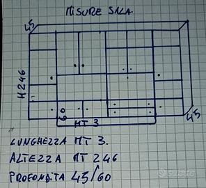 arredamento parete attrezzata 
