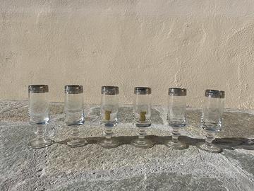 Set di 6 calici bollicine