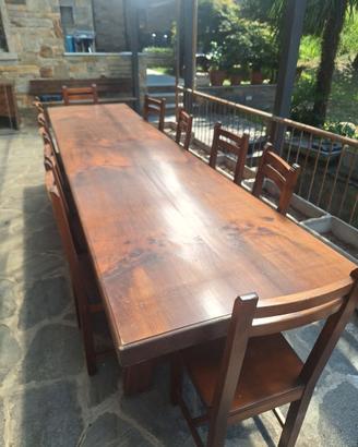 tavolo in legno massello