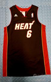 Canotta Lebron James Miami Heat Adidas