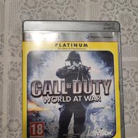 Cod World at War ps3