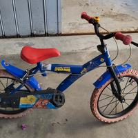 bicicletta bambino spiderman