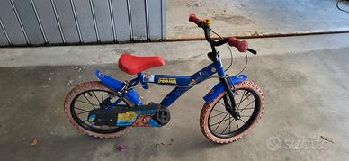 bicicletta bambino spiderman