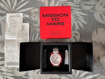 OMEGA x SWATCH Moonswatch Mission to Mars - NUOVO