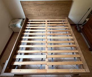 Letto matrimoniale struttura