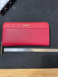Portafoglio Lancetti Rosso Rubino Delphville