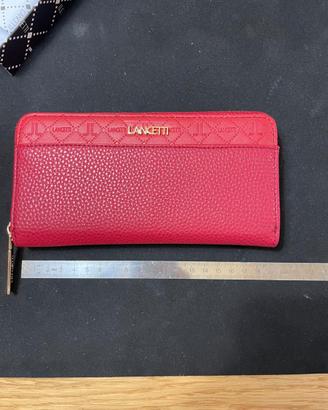 Portafoglio Lancetti Rosso Rubino Delphville