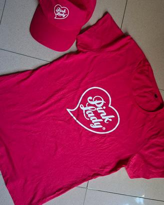 Tshirt +cappello 100%cotone top qualità 