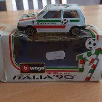 Modellino Burago Fiat Uno  Italia 90