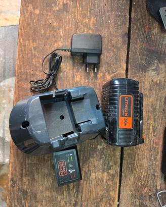 Carica batterie Black+Decker gratis