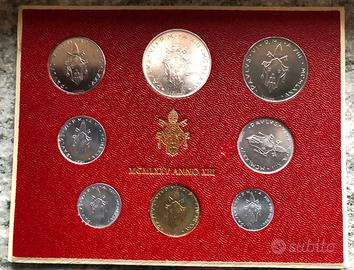 Vaticano 1975- cofanetto 8 monete FDC