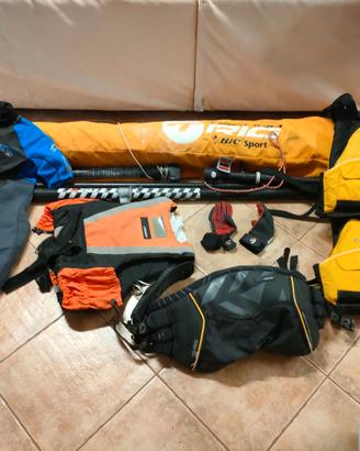 Trapezio, vela attrezzatura windsurf in stock