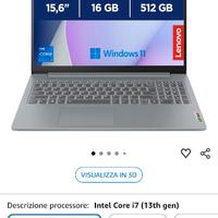 Lenovo IdeaPad Slim 3 Notebook 15,6” FHD 