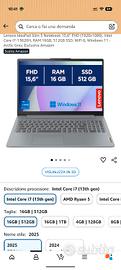 Lenovo IdeaPad Slim 3 Notebook 15,6” FHD 