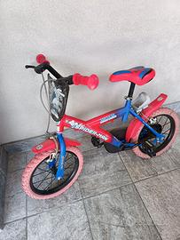 Bici Spiderman 14"