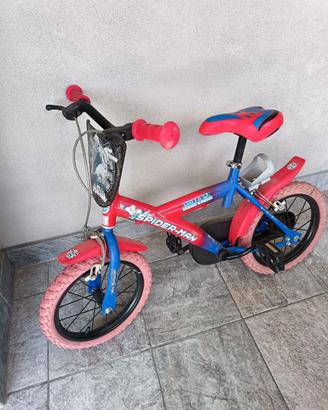 Bici Spiderman 14"